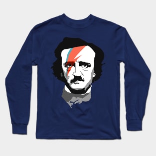 Edgar Allan Poe Starman Makeup Long Sleeve T-Shirt